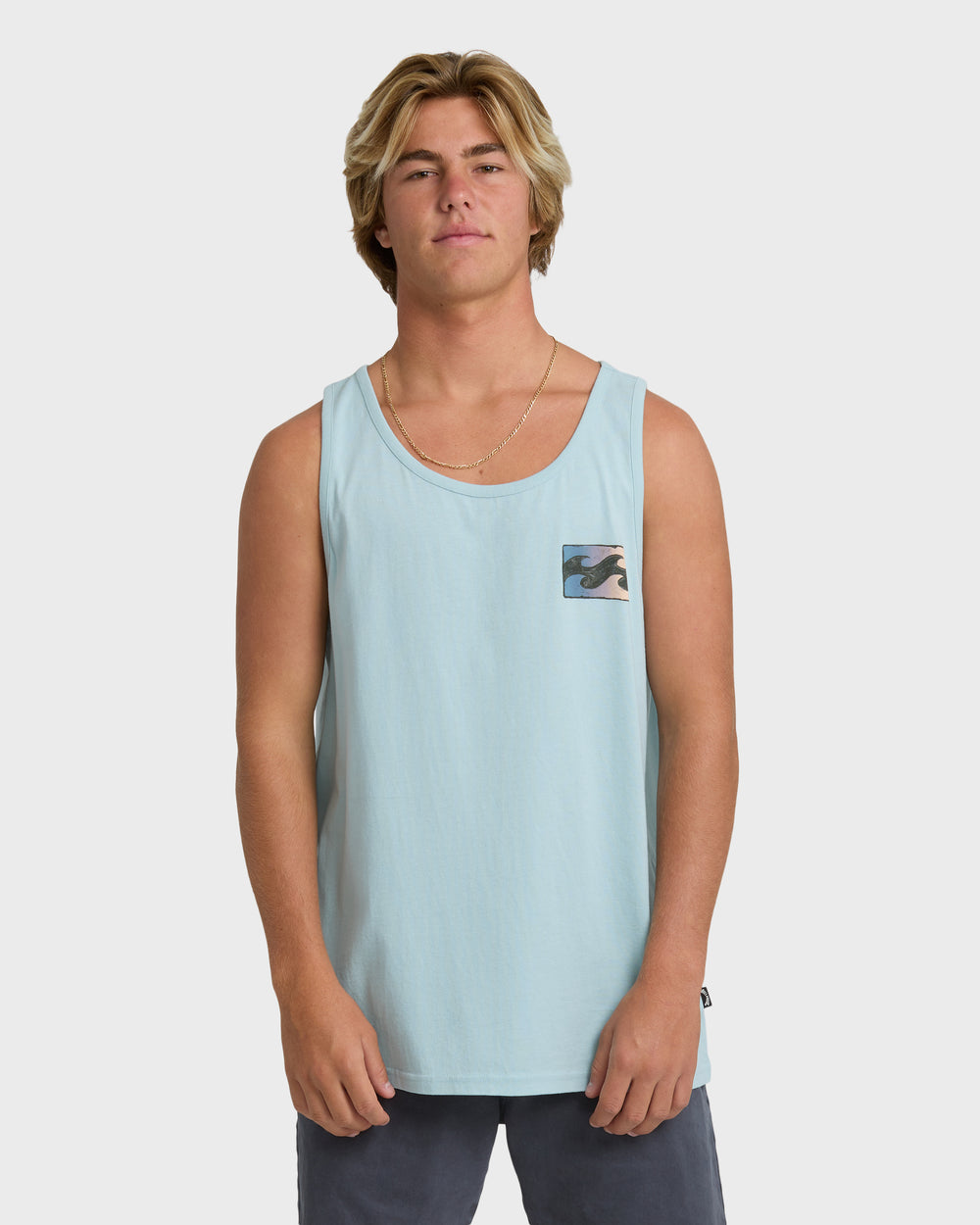 24A451600_DBU_OM-F.jpg Crayon Wave Tank - Dusty Blue - Image 1