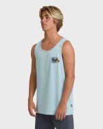 Crayon Wave Tank - Dusty Blue - Image 3