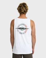 Hollow Diamond Tank - White - Image 2