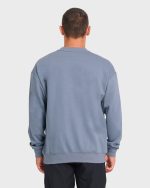 Rhodes Crewneck Sweatshirt - Denim Chambray - Image 2