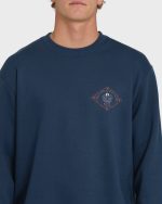 Compass Crewneck Sweatshirt - Dark Blue - Image 5