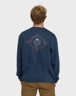 Compass Crewneck Sweatshirt - Dark Blue - Image 2