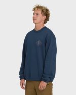 Compass Crewneck Sweatshirt - Dark Blue - Image 3