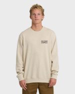 Short Sands Crewneck Sweatshirt - Oatmeal Heather. - Image 2
