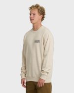 Short Sands Crewneck Sweatshirt - Oatmeal Heather. - Image 4