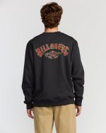 Short Sands Crewneck Sweatshirt - Washed Black - Image 3