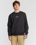 Short Sands Crewneck Sweatshirt - Washed Black - Image 2