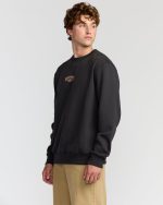 Short Sands Crewneck Sweatshirt - Washed Black - Image 4