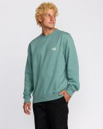 All Day Crewneck Sweatshirt - Sage Green - Image 3