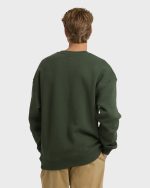 Fort Garage Crewneck Sweatshirt - Olive - Image 5