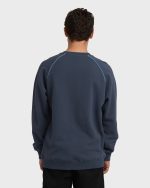 Bio Fleece Crewneck Sweatshirt - Vintage Navy - Image 5