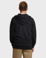 All Day Zip Front Hoodie - Black - Image 4