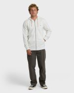 All Day Zip Front Hoodie - Light Gray Heather - Image 2