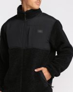 Boundary Summit Zip Sweatshirt - Black - Image 5