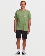 Night Park A/Div Tee - Moss - Image 5