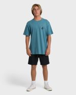 Rockies Adiv Premium Short Sleeve T-Shirt - Vintage Blue - Image 5