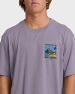 Post Cards Adiv Premium Short Sleeve T-Shirt - Purple Ash - Image 5