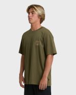 Andes Adiv Premium Short Sleeve T-Shirt - Winter Moss - Image 3