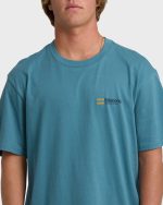Make Tracks Adiv Premium Short Sleeve T-Shirt - Vintage Blue - Image 5