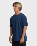 Agave Adiv Premium Short Sleeve T-Shirt - Dark Blue - Image 3