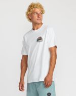 Sundown A/Div Short Sleeve T-Shirt - White - Image 4