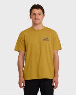 A/Div Range Premium Short Sleeve T-Shirt - Mustard - Image 2