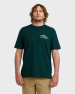 A/Div Range Premium Short Sleeve T-Shirt - Spruce Green - Image 2