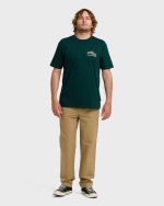 A/Div Range Premium Short Sleeve T-Shirt - Spruce Green - Image 3