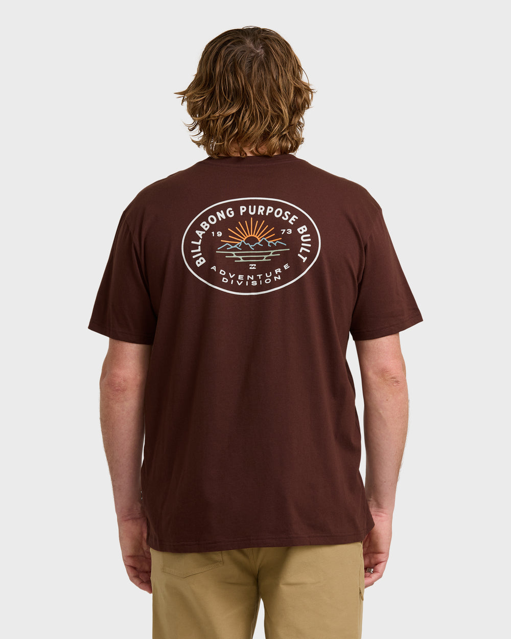 24A504502_WIN_OM-B.jpg A/Div Sierras Short Sleeve T-Shirt - Wine - Image 1