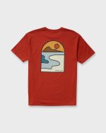 A/Div Sundown Short Sleeve T-Shirt - Brick - Image 6