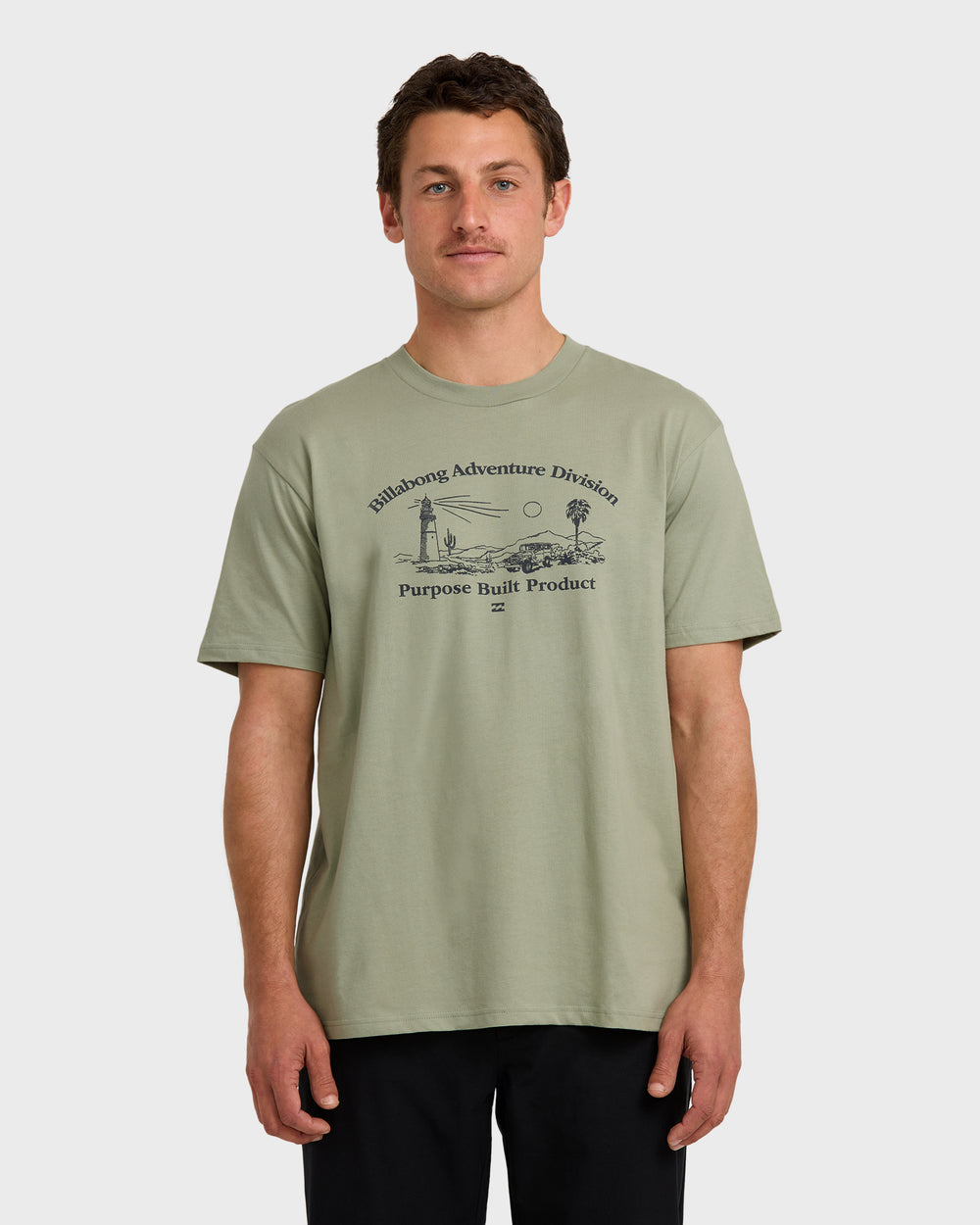 24A504506_SEG_OM-F.jpg A/Div Scenic Route Short Sleeve T-Shirt - Seagrass - Image 1