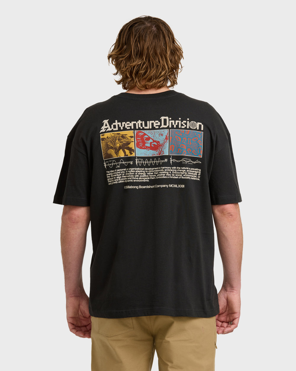 24A504508_WAA_OM-B.jpg A/Div Evolve OG Short Sleeve T-Shirt - Washed Black - Image 1