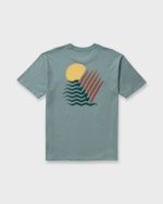 Canyons Regular Short Sleeve T-Shirt - Sea Blue - Image 6