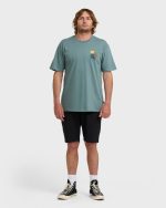 Canyons Regular Short Sleeve T-Shirt - Sea Blue - Image 3