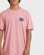 Crayon Wave Premium Short Sleeve T-Shirt - Vintage Pink - Image 6