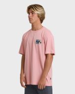 Crayon Wave Premium Short Sleeve T-Shirt - Vintage Pink - Image 4