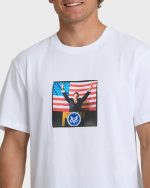 A.I. 4 Pres Premium Short Sleeve T-Shirt - White - Image 2