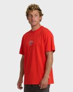 A.I. Bio Wave Premium Short Sleeve T-Shirt - Red - Image 4