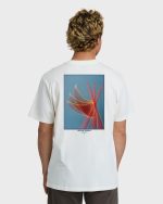 Flower Premium Short Sleeve T-Shirt - Off White - Image 2