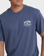 Flower Premium Short Sleeve T-Shirt - Vintage Indigo - Image 5