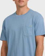Essential Premium Wave Wash T-Shirt - Denim - Image 2