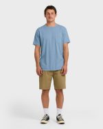 Essential Premium Wave Wash T-Shirt - Denim - Image 3