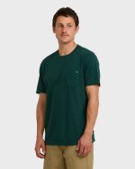 Essential Premium Wave Wash T-Shirt - Forest - Image 4