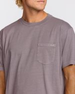 Essential Premium Wave Wash T-Shirt - Grey Violet - Image 5