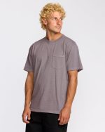 Essential Premium Wave Wash T-Shirt - Grey Violet - Image 3
