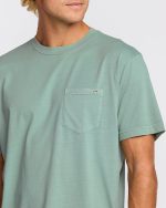 Essential Premium Wave Wash T-Shirt - Mineral Blue - Image 5