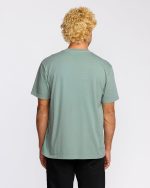 Essential Premium Wave Wash T-Shirt - Mineral Blue - Image 2