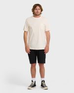 Essential Premium Wave Wash T-Shirt - Off White - Image 3