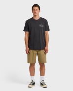 South Runner Premium Ww Short Sleeve T-Shirt - Washed Black - Image 3