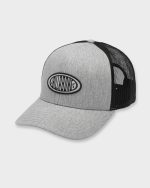 Walled Trucker Hat - Gray Heather
